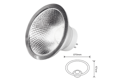 Lampada AR70 7W