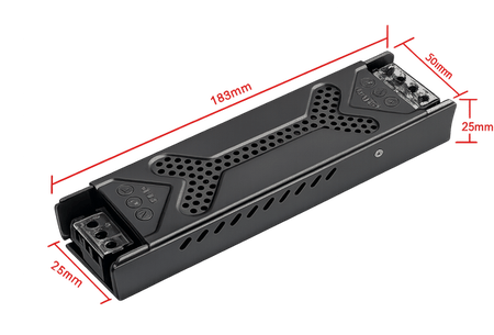 Fonte 12V/24V 150W IP2 0
