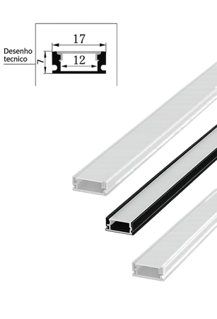 FITA de LED Tipo: Sobrepor Cores Disponiveis: Branco